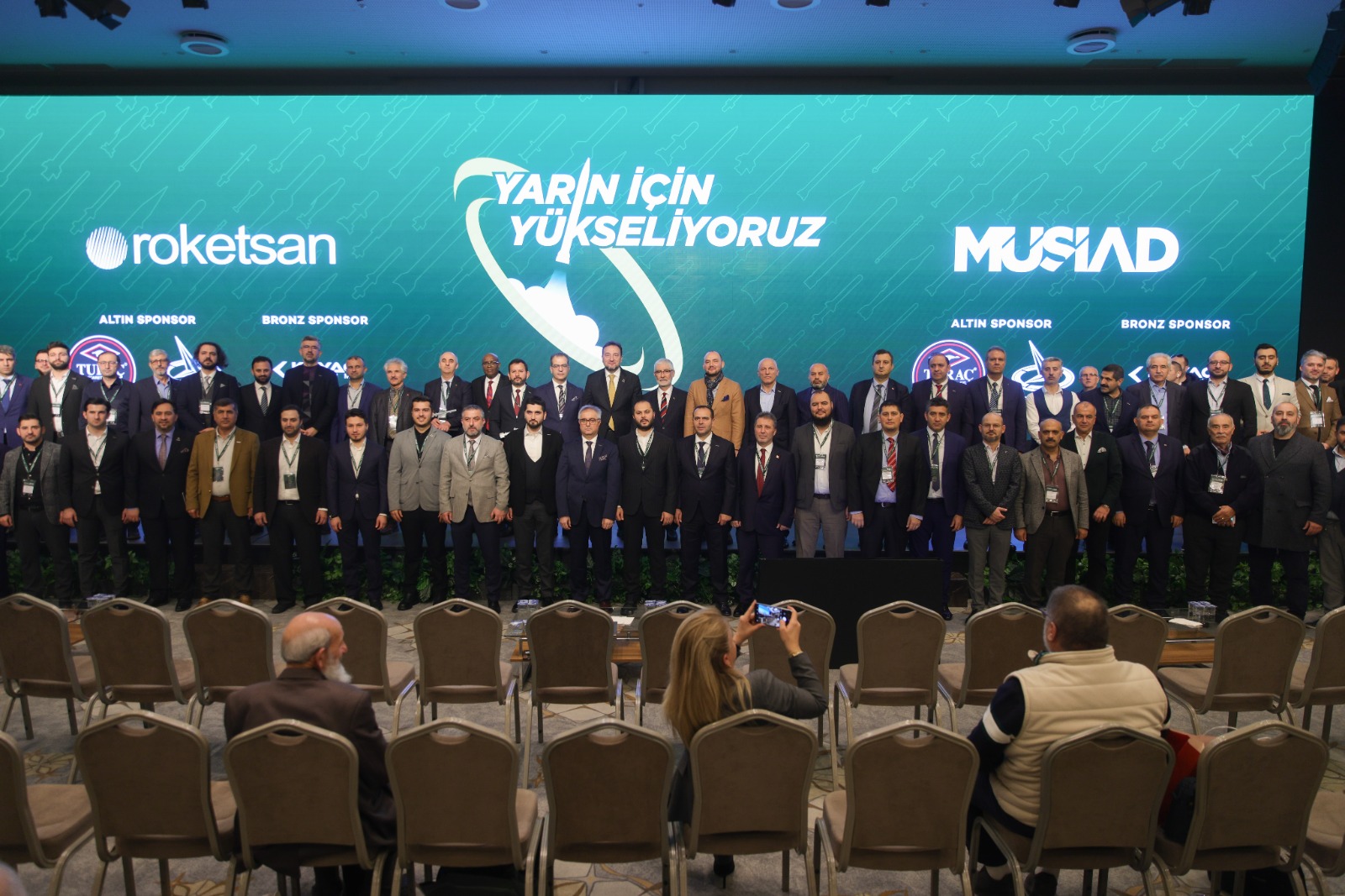 MÜSİAD ÜYELERİ VE ROKETSAN İŞ ORTAKLIĞI İÇİN BULUŞTU