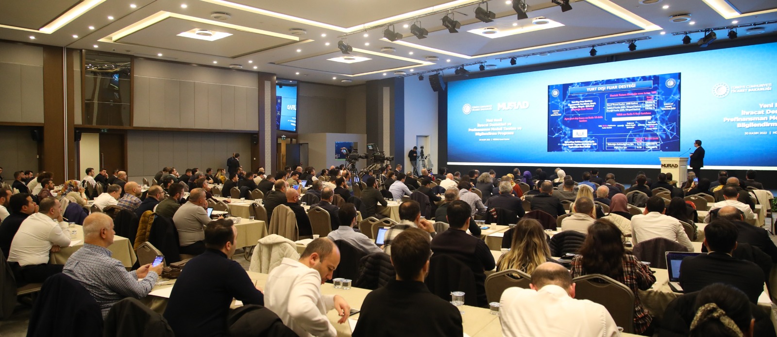 YENİ NESİL İHRACAT DESTEKLERİ VE PREFİNANSMAN MODELİ MÜSİAD'DA TANITILDI