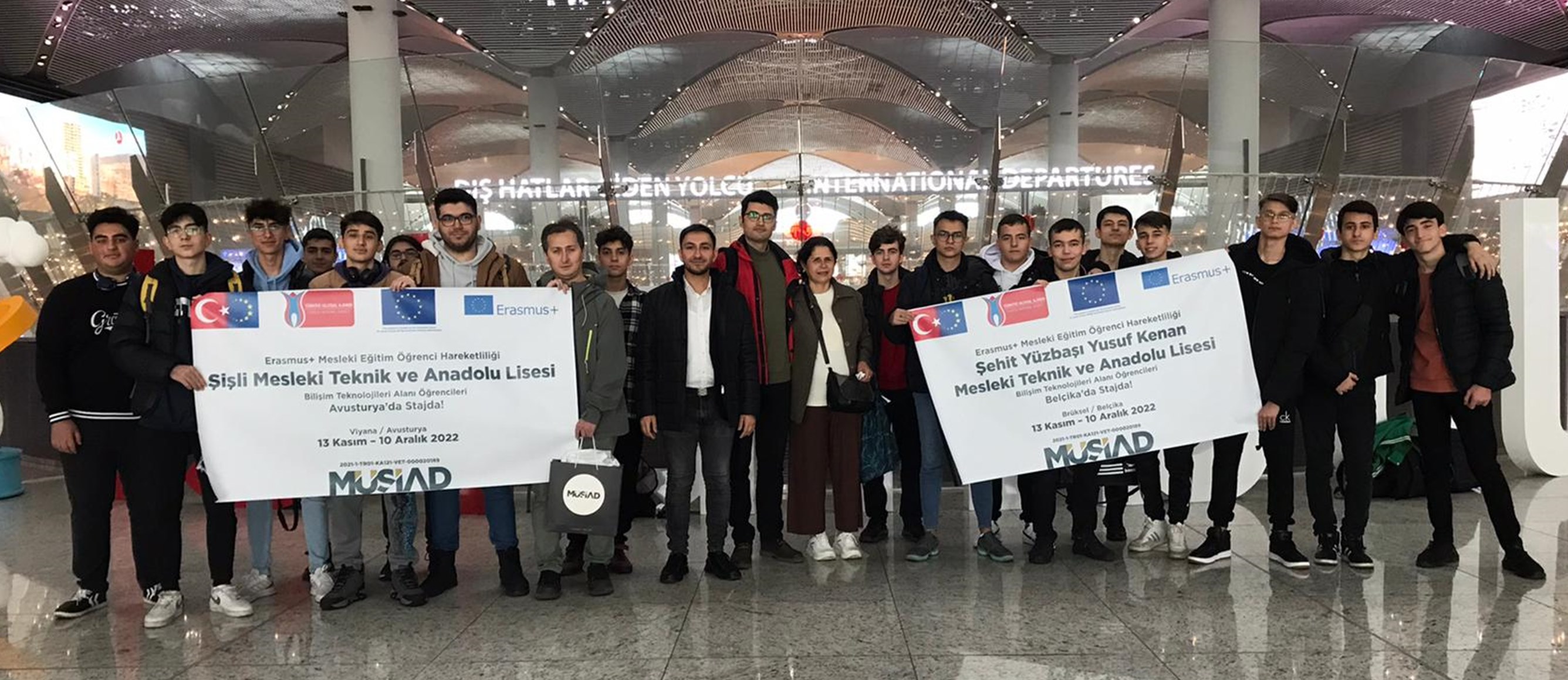 MESLEK LİSELİ ÖĞRENCİLER, MÜSİAD İLE AVRUPA'DA STAJ HAREKETLİLİĞİNE KATILIYOR