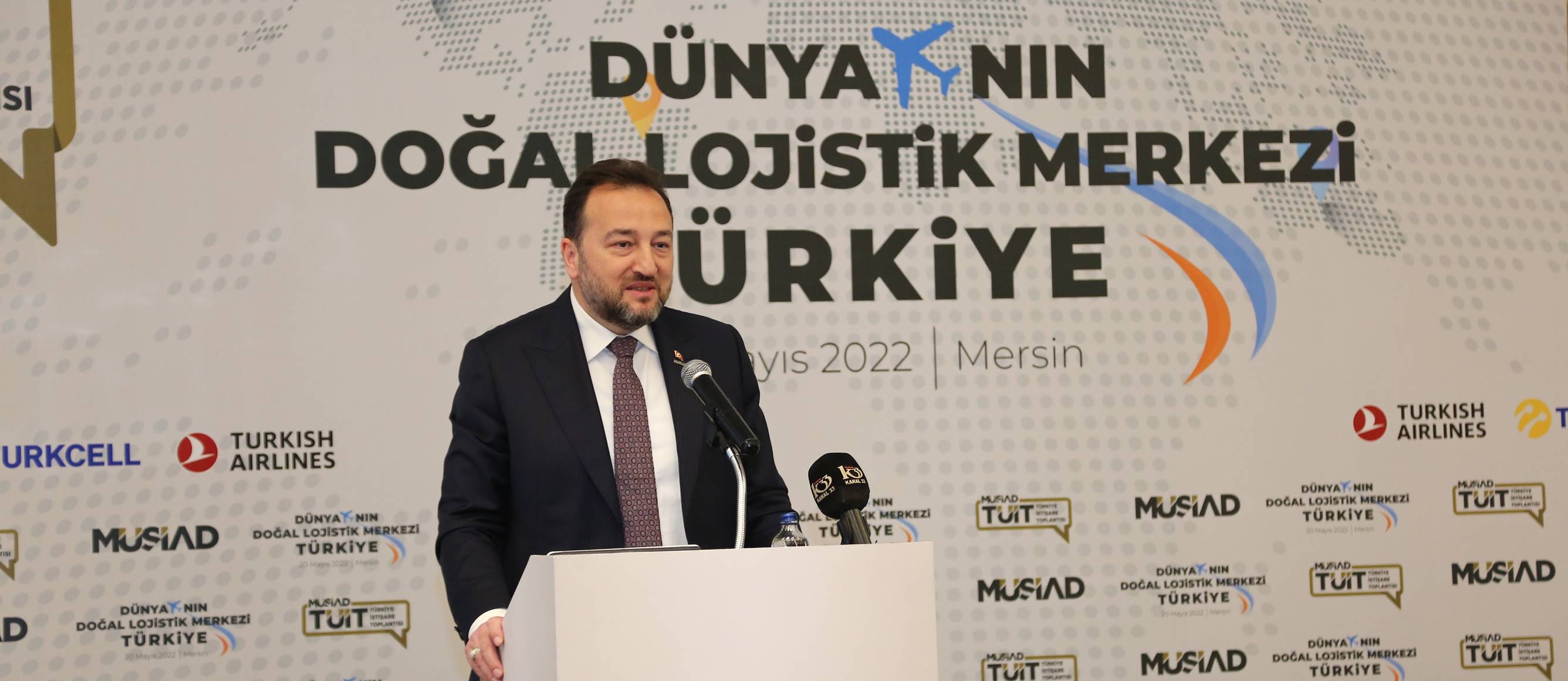 LOJİSTİK SEKTÖRÜ MERSİN'DE ELE ALINDI