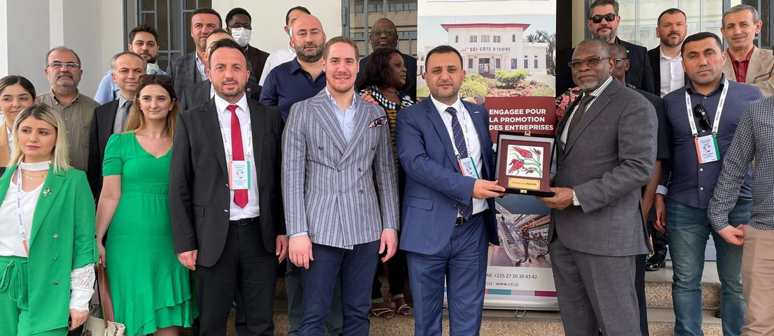 MÜSİAD ROTASINI AFRİKA'YA ÇEVİRDİ: TÜRK İŞ HEYETİ FİLDİŞİ SAHİLİ'NDE