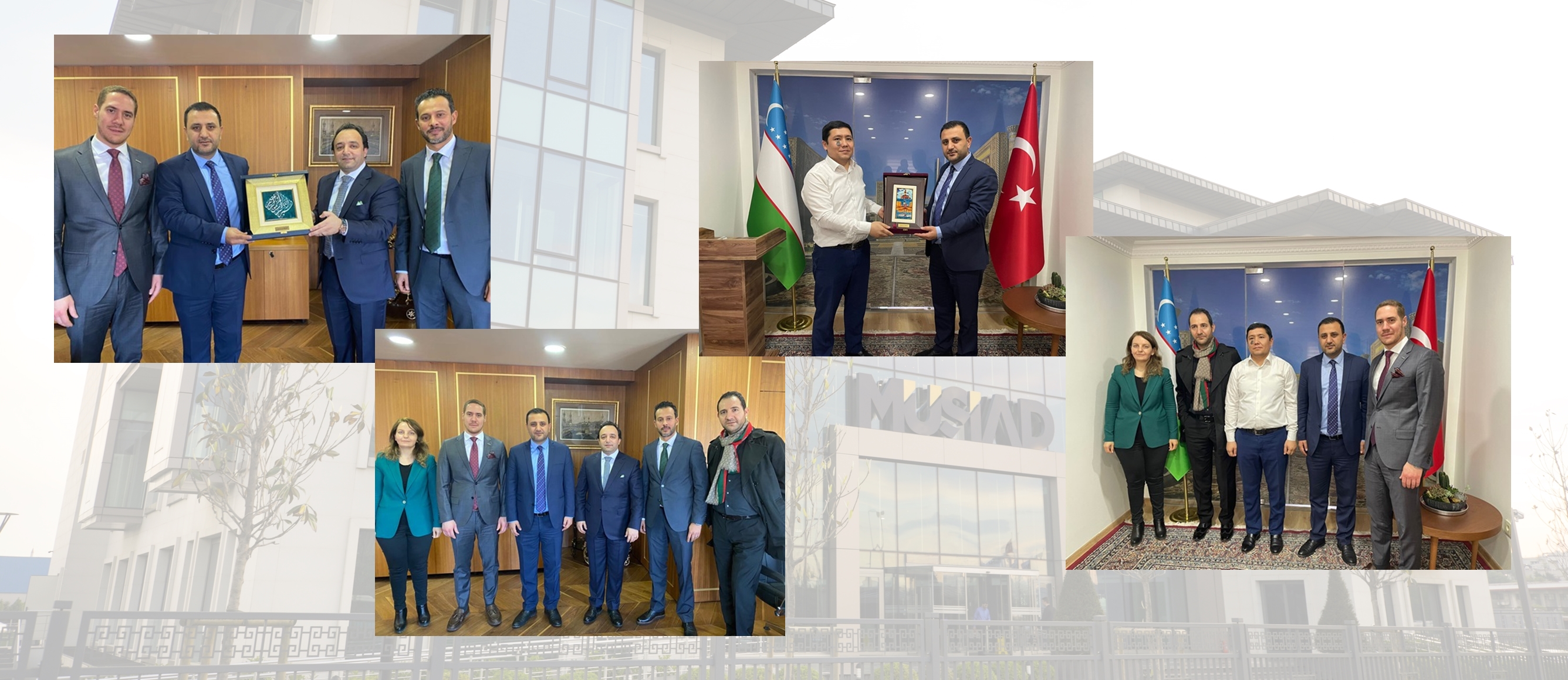 MÜSİAD HEYETİNDEN LİBYA VE ÖZBEKİSTAN'IN İSTANBUL MİSYONLARINA ZİYARET