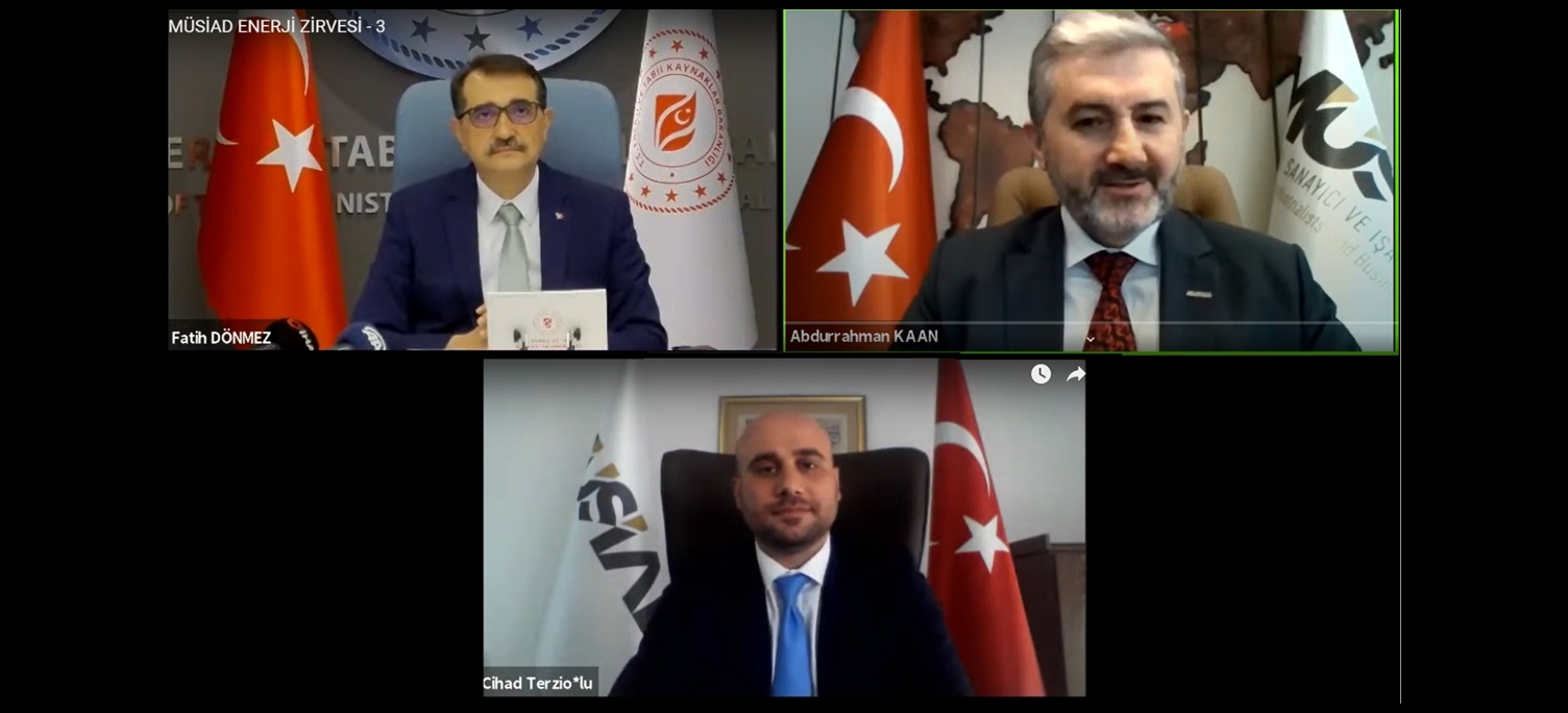 MÜSİAD ENERJİ ZİRVESİ 3 PROGRAMI GERÇEKLEŞTİRİLDİ:
