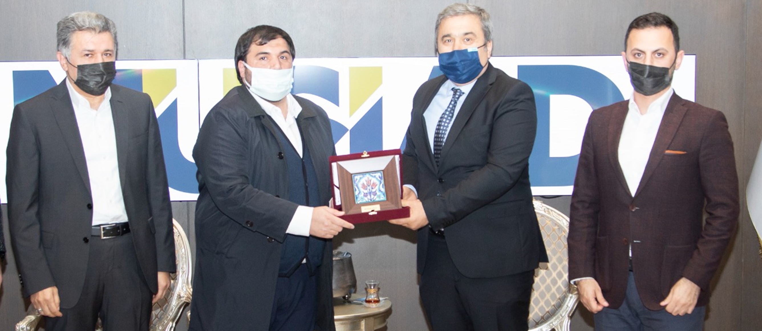 AHISKALI İŞ ADAMLARI VE SANAYİCİLERİ DERNEĞİ'NDEN MÜSİAD'A ZİYARET