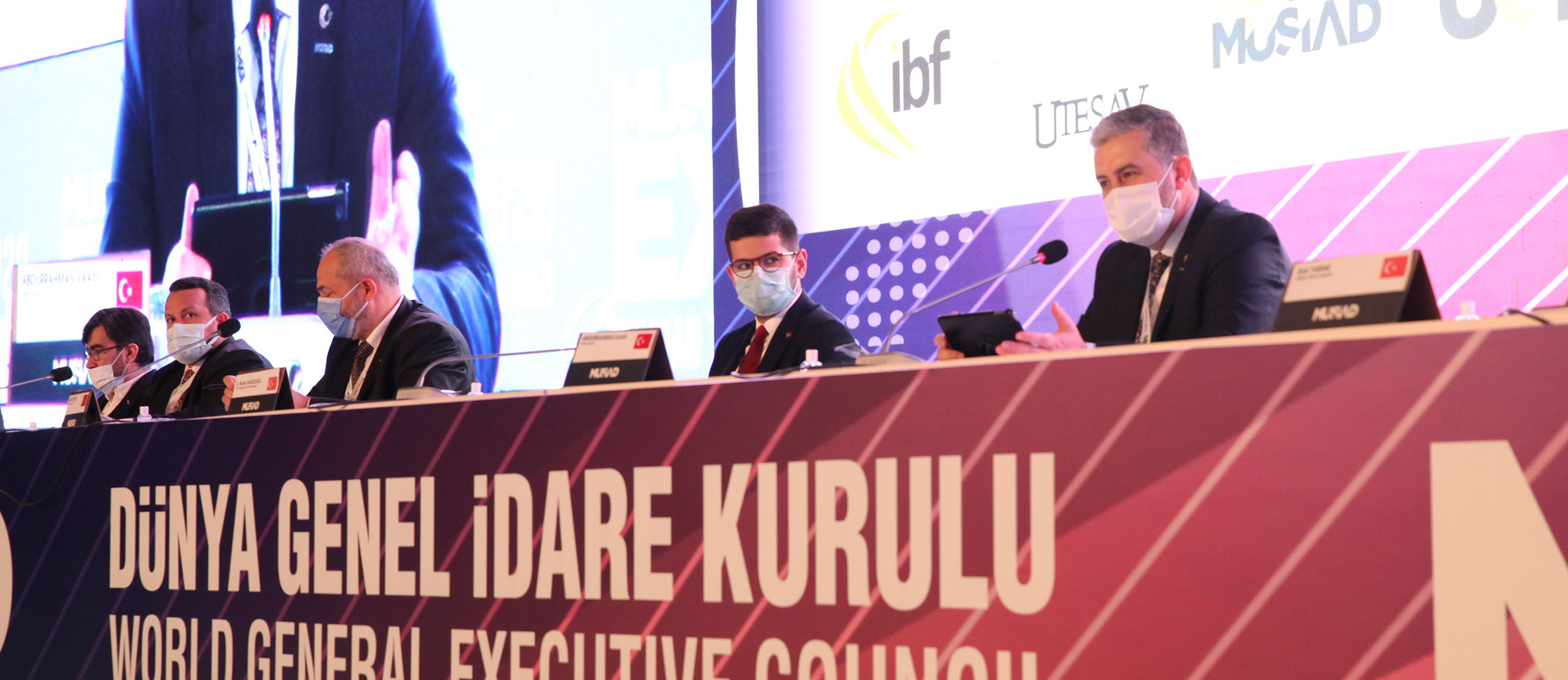 MÜSİAD DÜNYA GENEL İDARE KURULU EXPO’DA GERÇEKLEŞTİRİLDİ