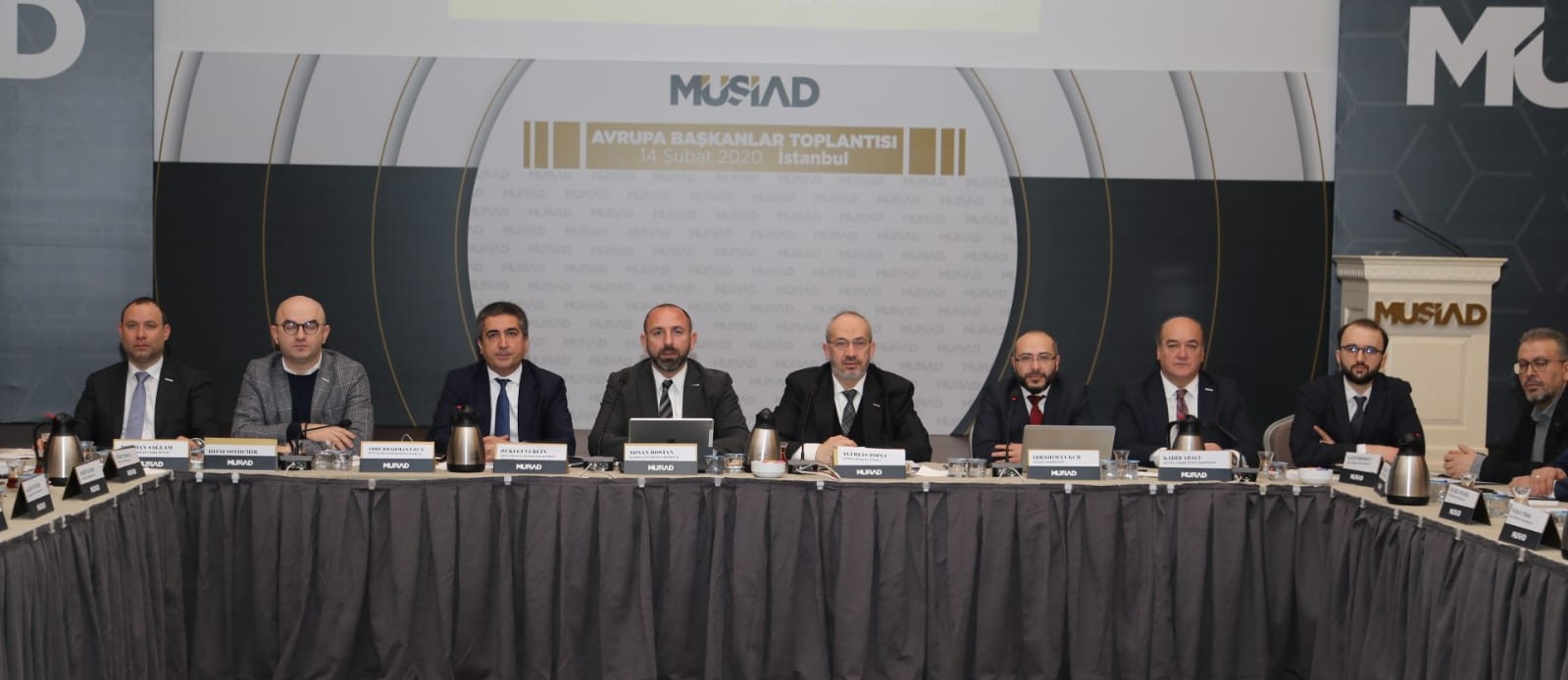 AVRUPA BAŞKANLAR TOPLANTISI GENEL MERKEZDE GERÇEKLEŞTİRİLDİ