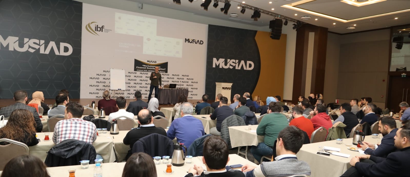 “MARKALAŞMANIN FİNANSAL GETİRİLERİ” EĞİTİMİ MÜSİAD’DA GERÇEKLEŞTİRİLDİ