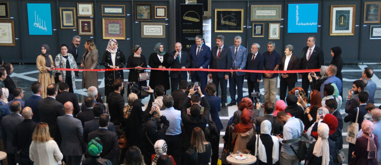 MEVLİD-İ NEBİ SERGİSİ, SANAYİ VE TEKNOLOJİ BAKANI MUSTAFA VARANK'IN KATILIMLARIYLA AÇILDI
