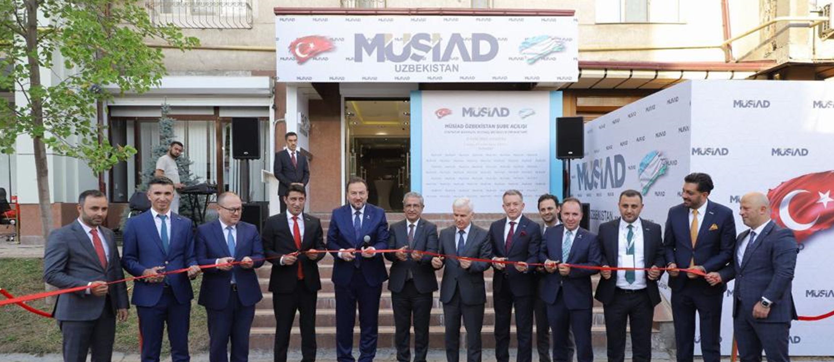 MÜSİAD ÖZBEKİSTAN ŞUBESİ, GENEL BAŞKAN MAHMUT ASMALI'NIN KATILDIĞI TÖRENLE AÇILDI