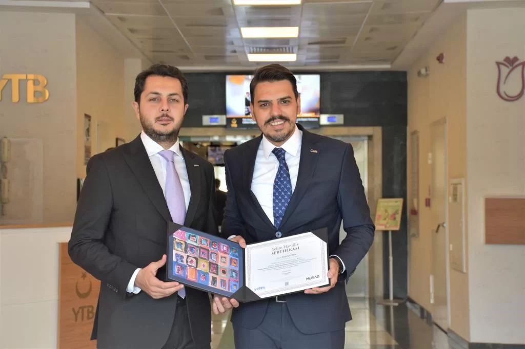 GENÇ MÜSİAD'DAN YTB BAŞKANI ABDULLAH EREN ZİYARETİ