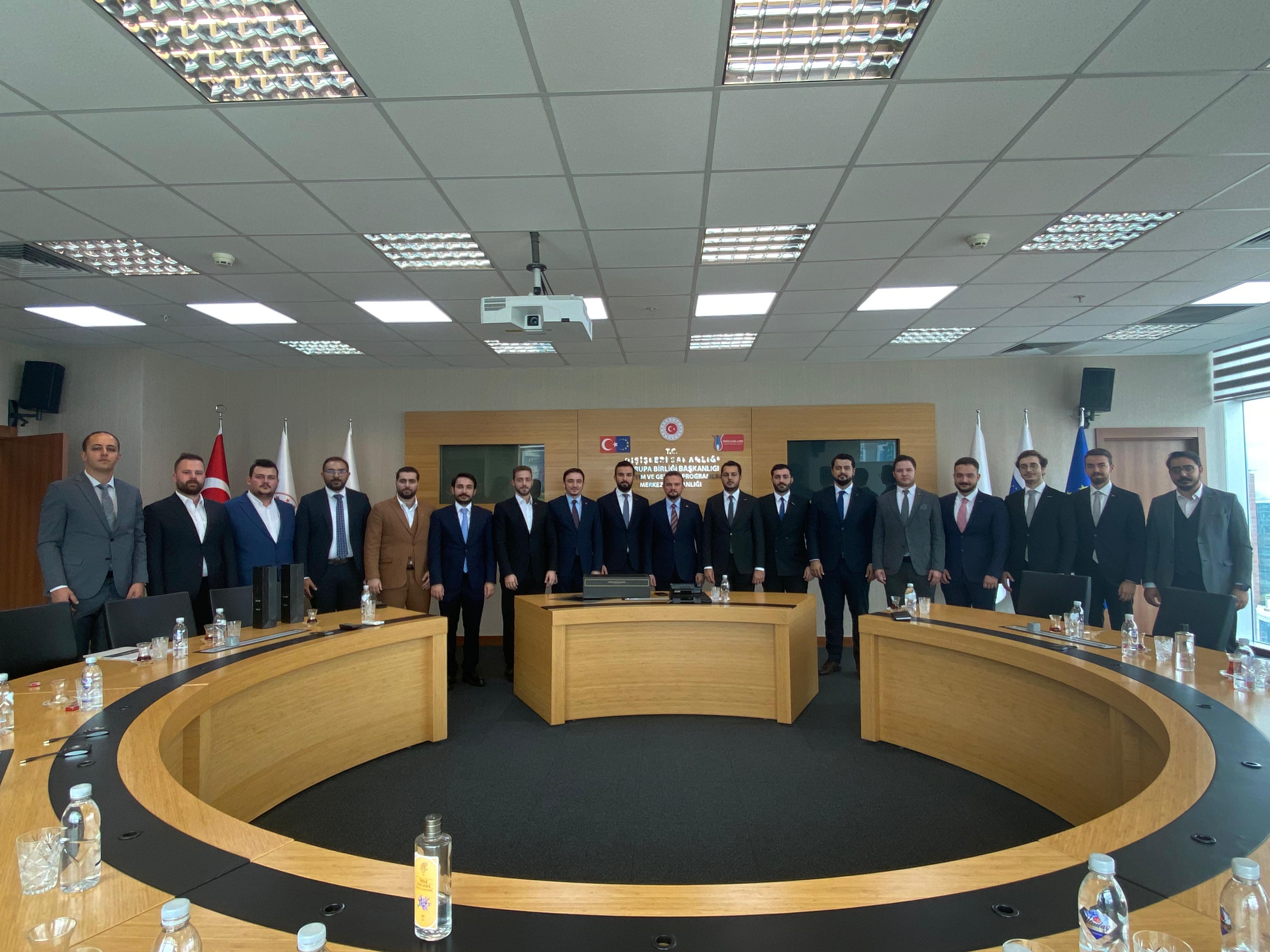 GENÇ MÜSİAD'DAN SN. İLKER ASTARCI’YI ZİYARETİ