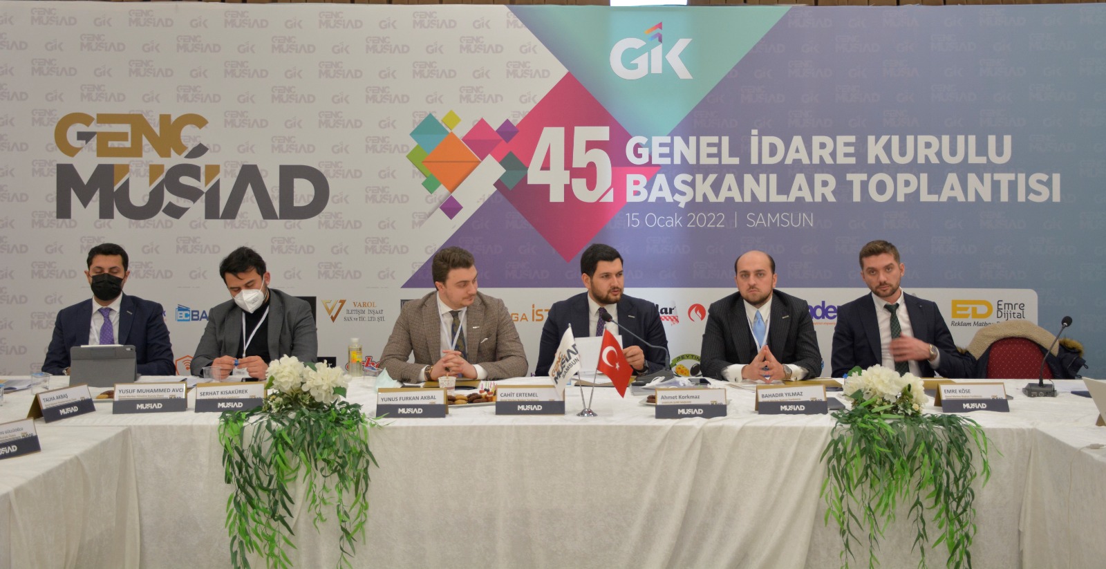 GENÇ MÜSİAD 45. GENEL İDARE KURULU SAMSUN'DA GERÇEKLEŞTİRİLDİ