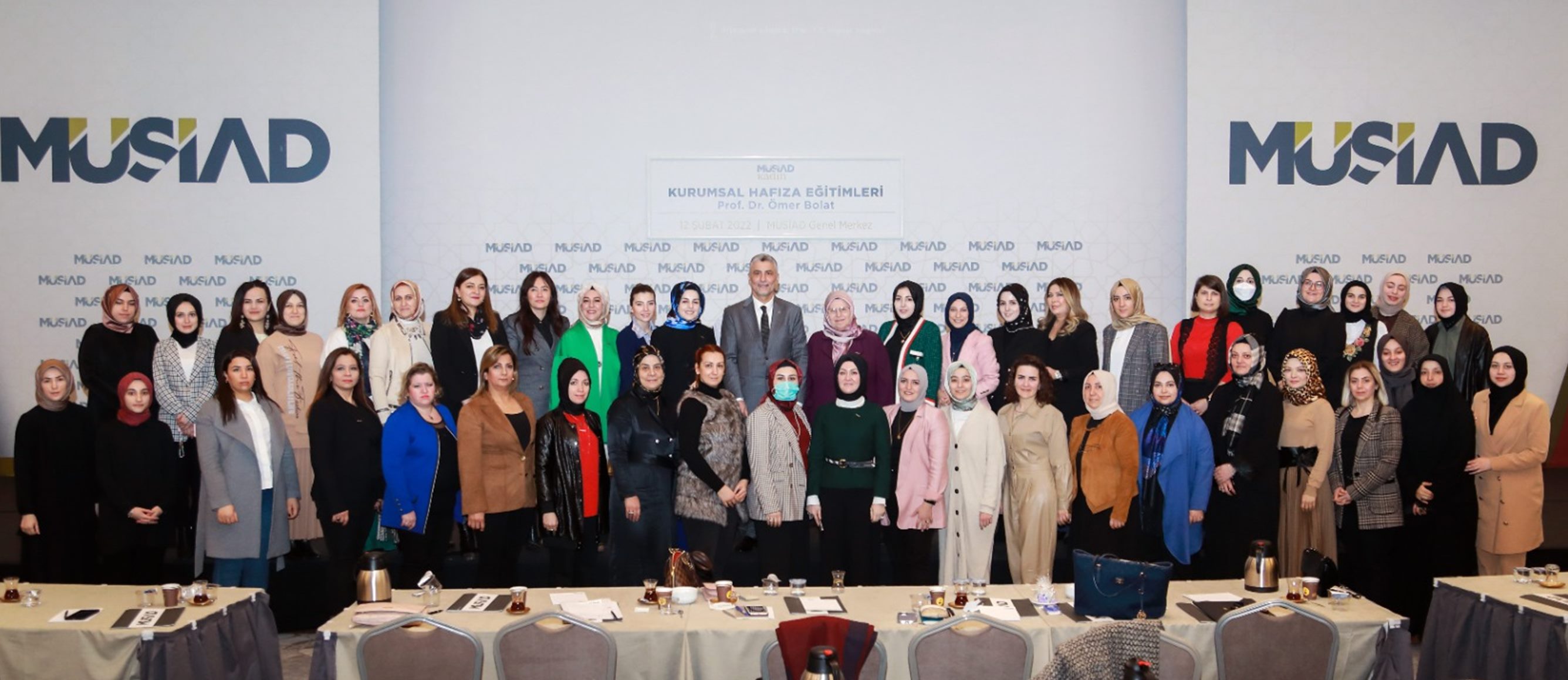 "KURUMSAL HAFIZA EĞİTİMLERİ"NİN KONUĞU MÜSİAD 3. DÖNEM BAŞKANI PROF. DR. ÖMER BOLAT OLDU