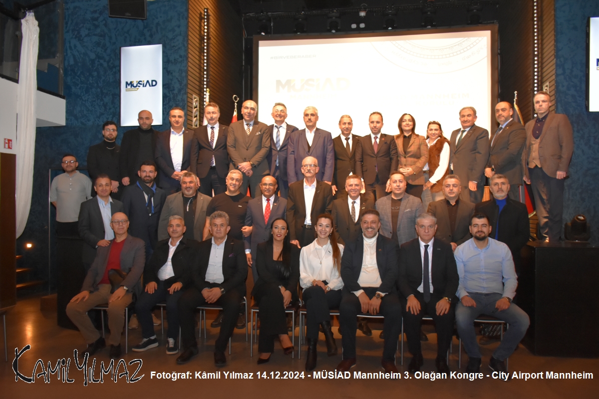 MÜSİAD MANNHEİM GENEL KURULU VE GALA YEMEĞİ GERÇEKLEŞTİRİLDİ
