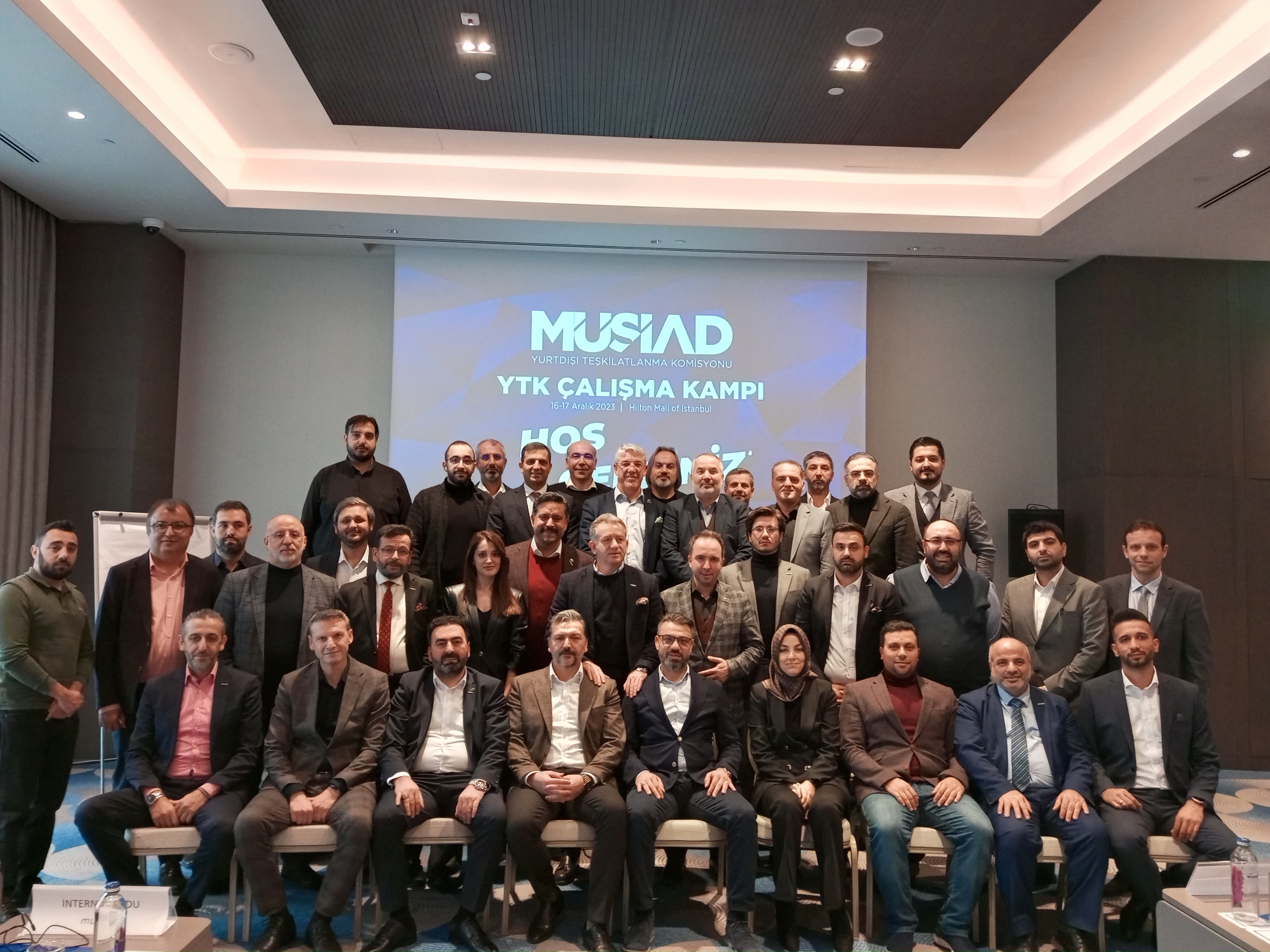 MÜSİAD YURTDIŞI TEŞKİLATLANMA KOMİSYONU'NUN ÇALIŞMA KAMPI PROGRAMI HİLTON MALL OF İSTANBUL’DA GERÇEKLEŞTİ