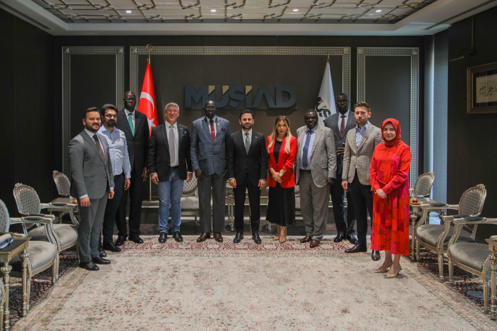 GÜNEY SUDAN'DAN MÜSİAD ZİYARETİ