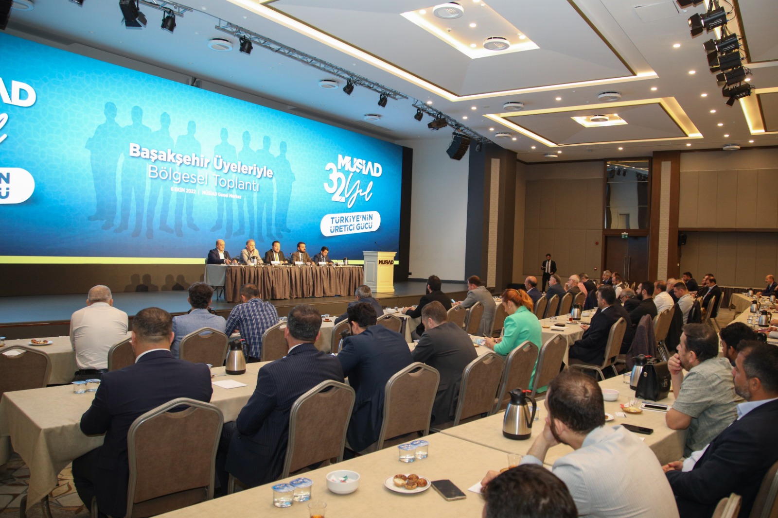 BAŞAKŞEHİR ÜYELERİYLE BÖLGESEL ÜYE TOPLANTISI MÜSİAD GENEL MERKEZİ'NDE DÜZENLENDİ