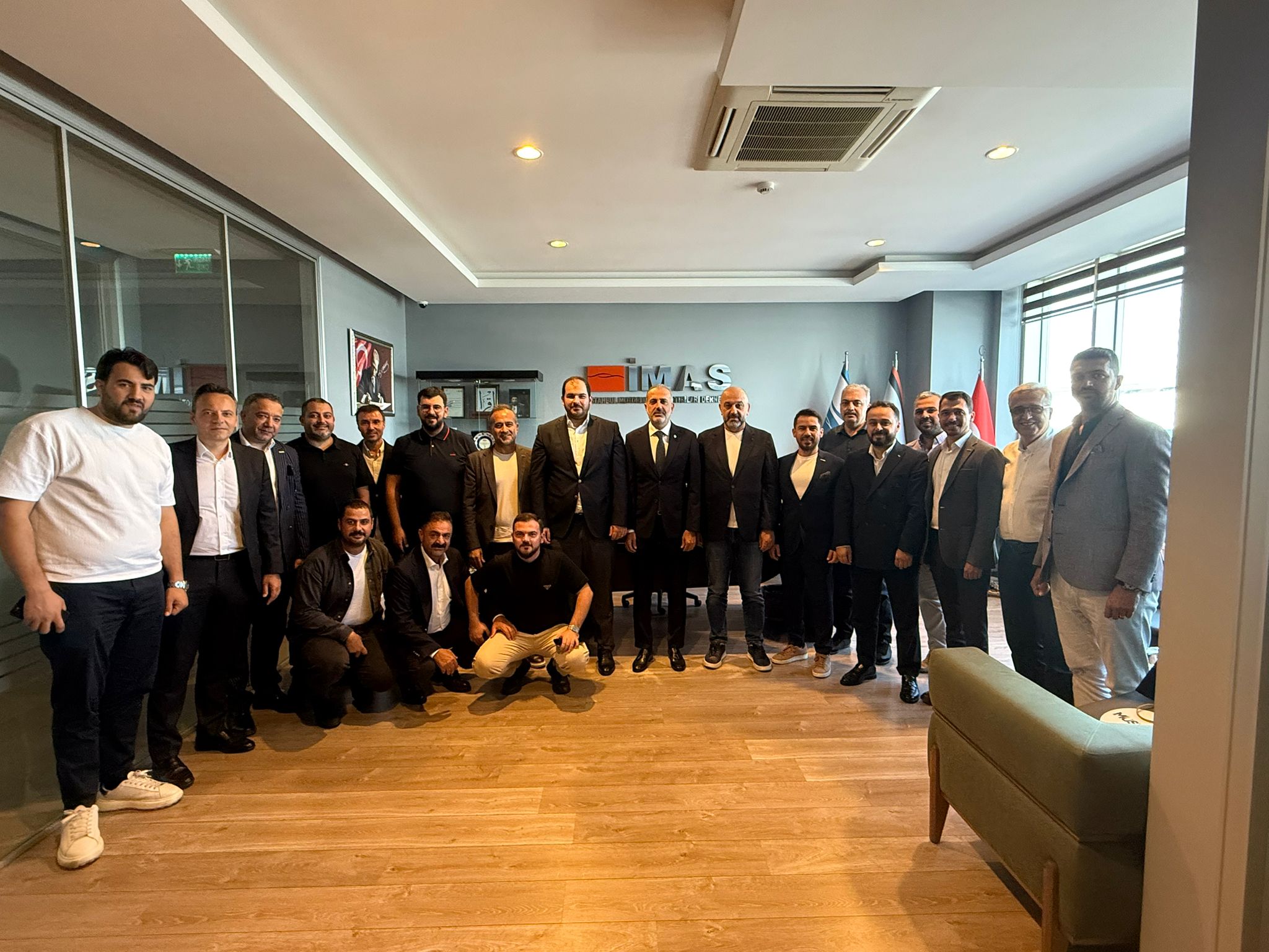 OTOMOTİV VE ULAŞIM ARAÇLARI SEKTÖR KURULUNDAN İMAS ZİYARETİ