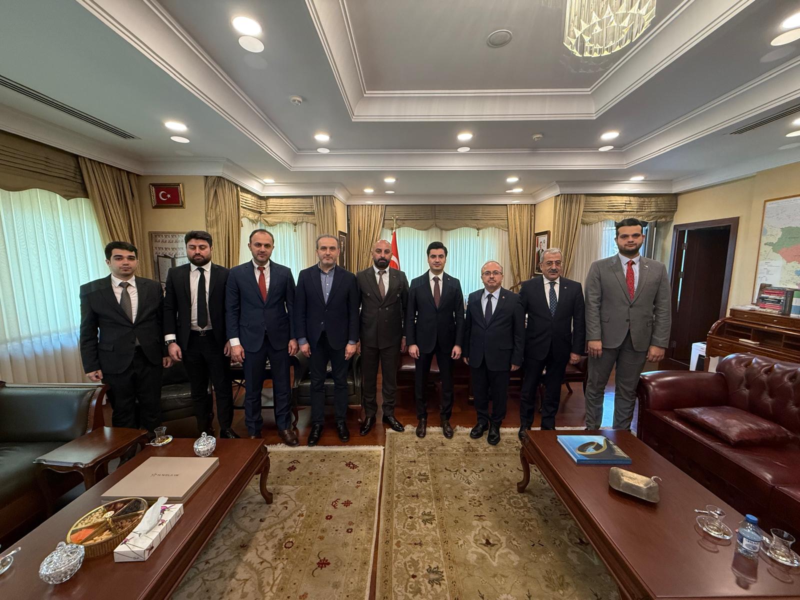HİZMETLER SEKTÖR KURULU AZERBAYCAN’A YURTDIŞI İŞ GEZİSİ DÜZENLEDİ