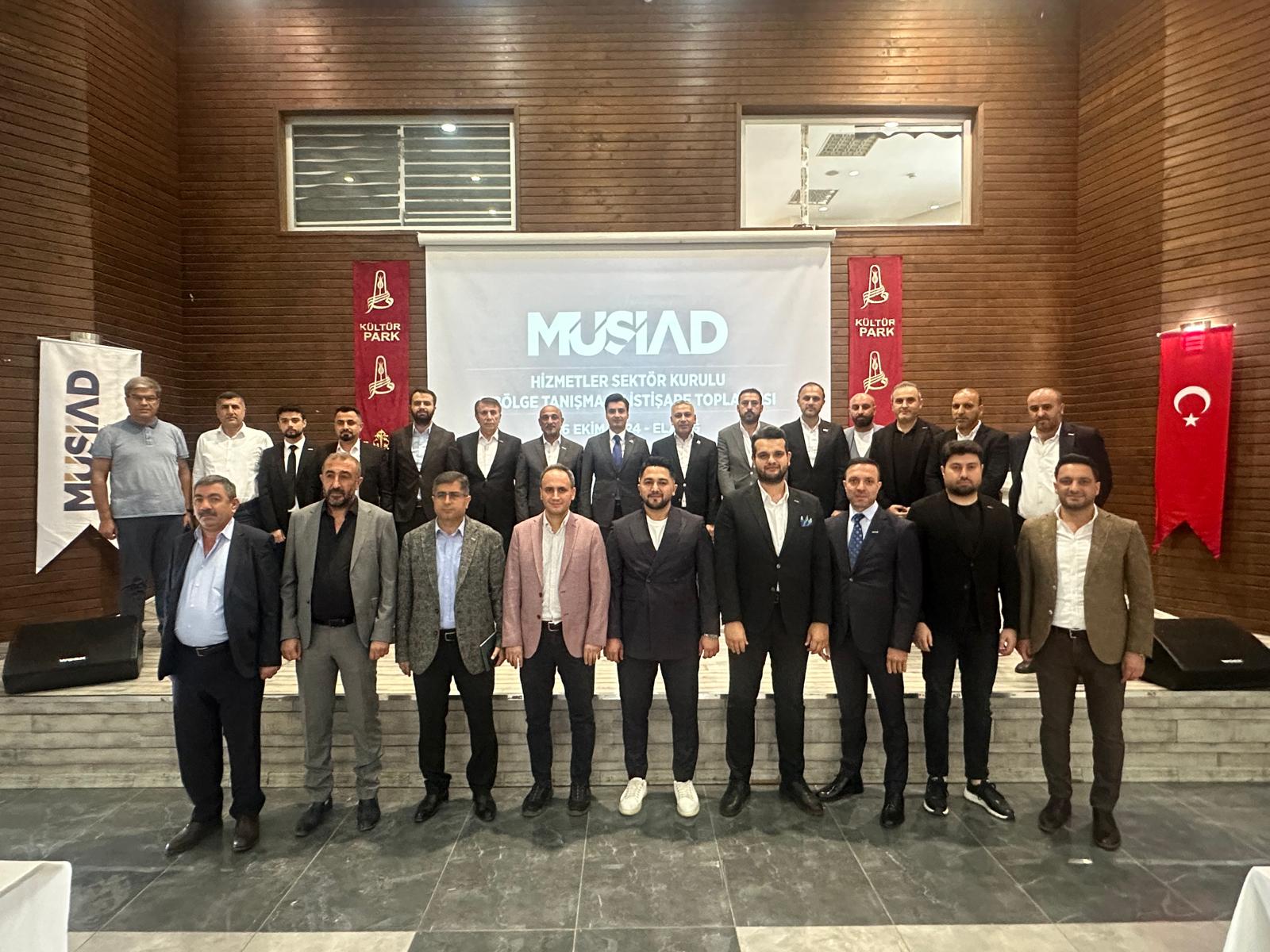 HİZMETLER SEKTÖR KURULU ELAZIĞ’DA BÖLGESEL TOPLANTI GERÇEKLEŞTİRDİ