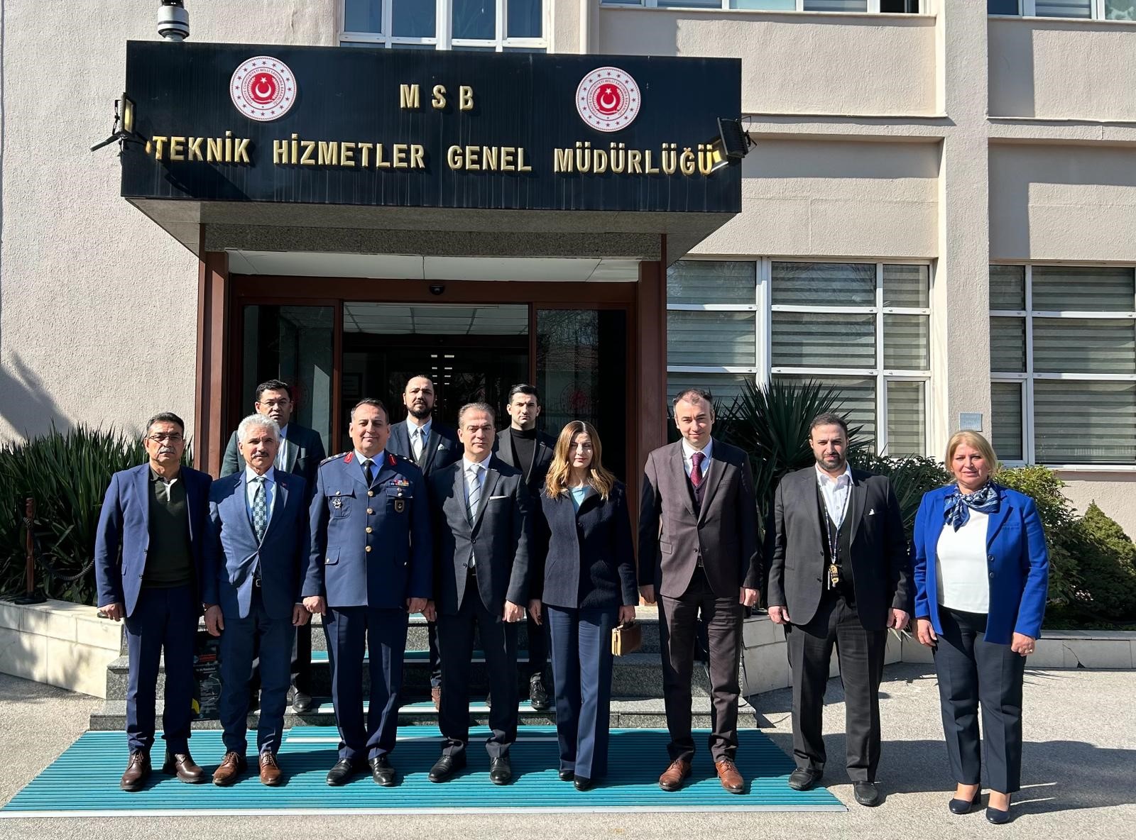 MÜSİAD SAVUNMA SANAYİ SEKTÖR KURULU BAŞKANI FATİH ALTUNBAŞ VE YÖNETİMİ, MİLLİ SAVUNMA BAKANLIĞI TEKNİK HİZMETLER GENEL MÜDÜRÜ HAVA TÜMGENERAL HÜSEYİN DUMAN’A ZİYARET GERÇEKLEŞTİRDİ