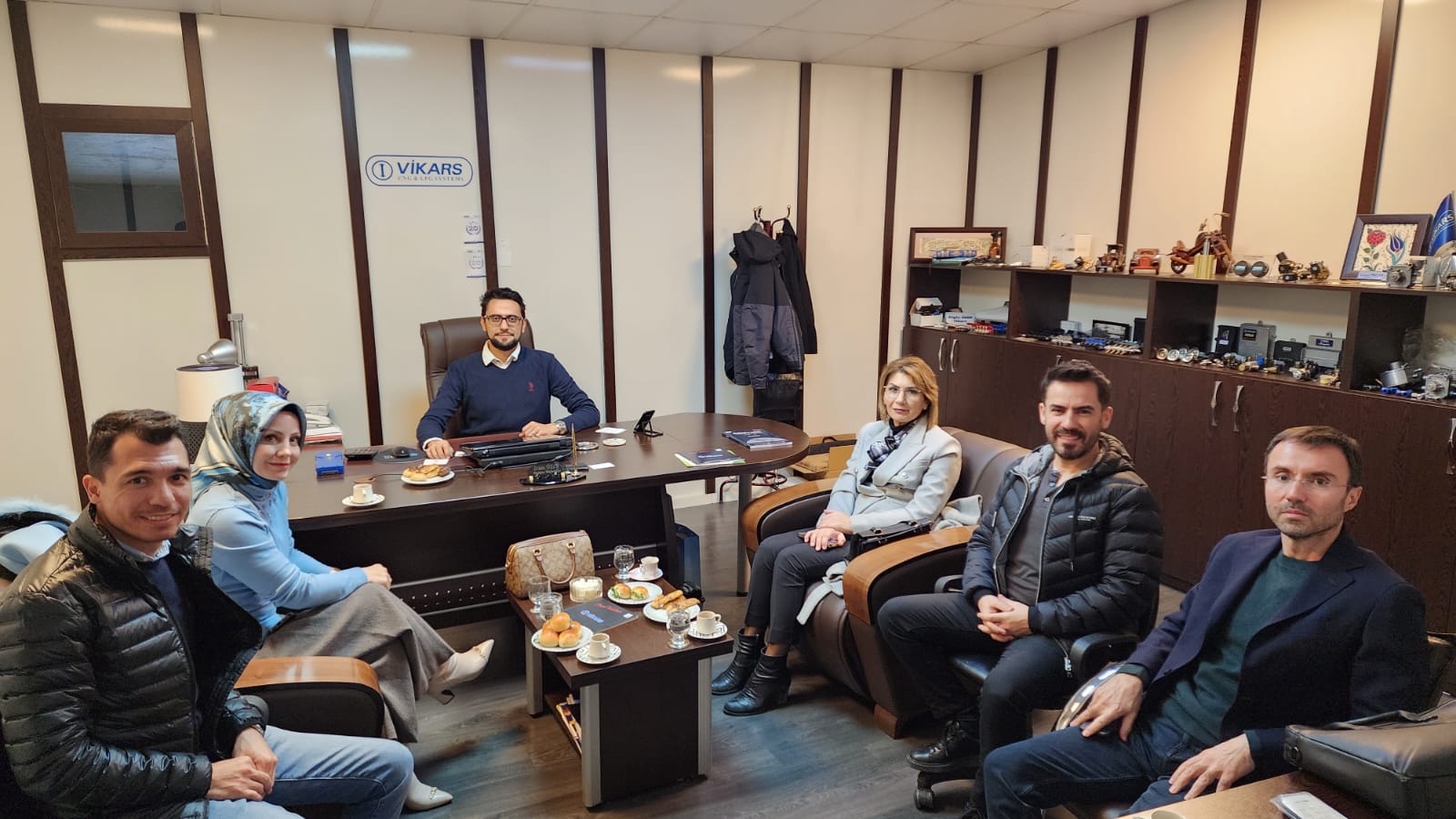 MÜSİAD OTOMOTİV VE ULAŞIM ARAÇLARI SEKTÖR KURULU’NDAN VİKARS ŞİRKETİNE ZİYARET
