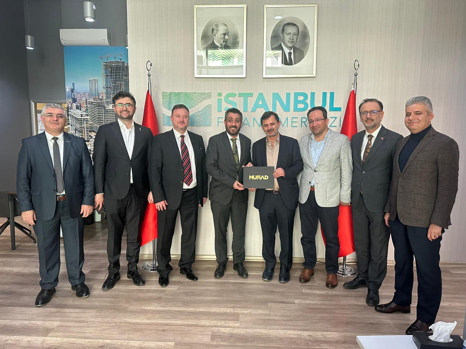 FİNANSAL HİZMETLER DANIŞMANLIK VE EĞİTİM SEKTÖR KURULU İSTANBUL FİNANS MERKEZİ’NE ZİYARET GERÇEKLEŞTİRDİ