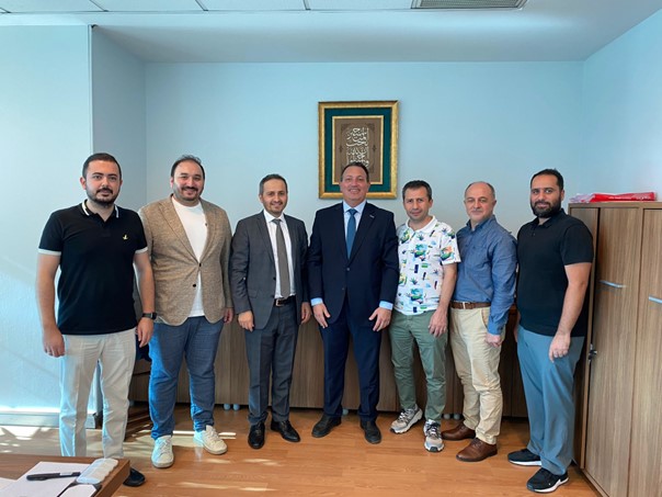 İSTANBUL TİCARET ÜNİVERSİTESİ GENEL SEKRETERİ DR. OĞUZ ÖZCAN'A BASIM YAYIN VE MEDYA SEKTÖR KURULU'NDAN ZİYARET