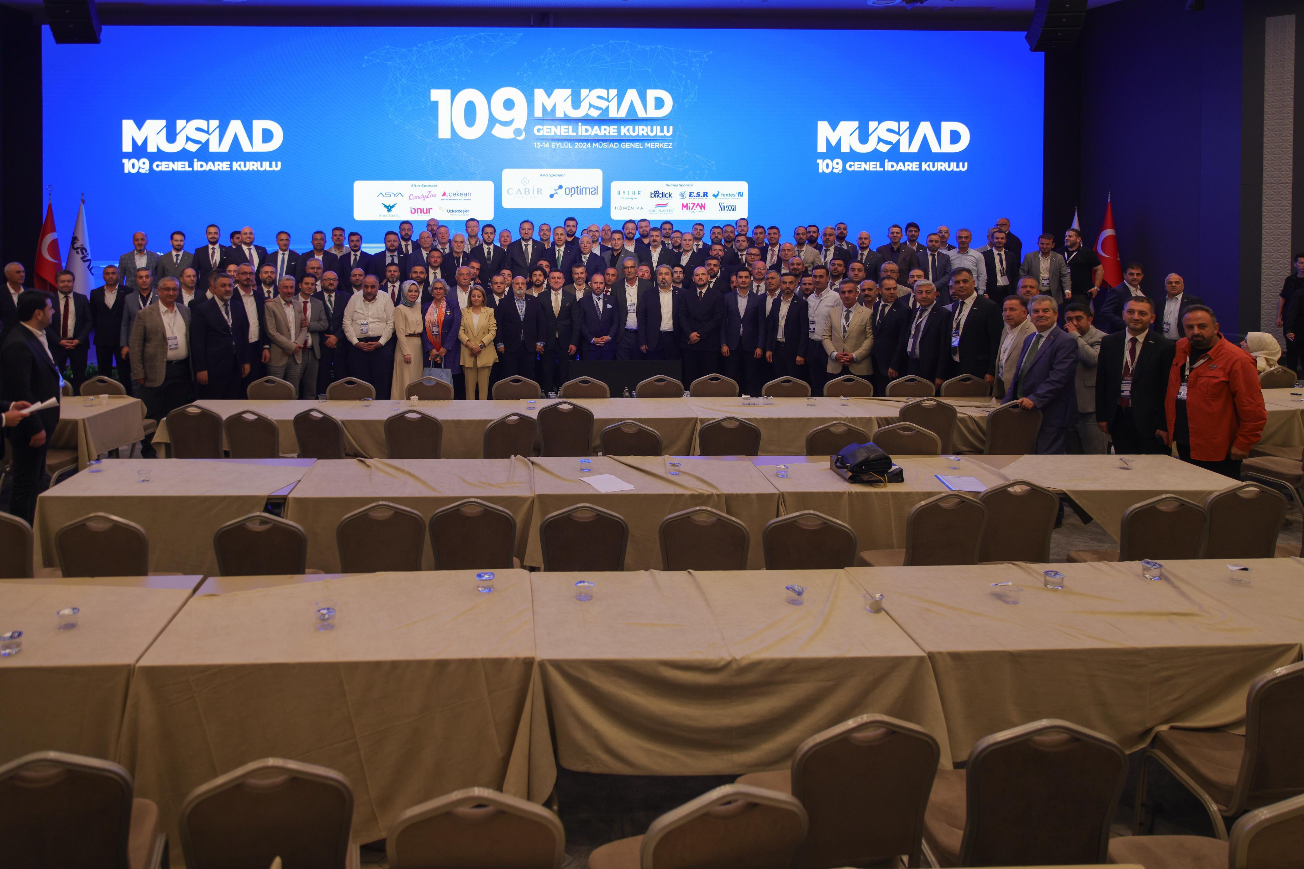 MÜSİAD 109. GENEL İDARE KURULU GENEL MERKEZ’DE GERÇEKLEŞTİ