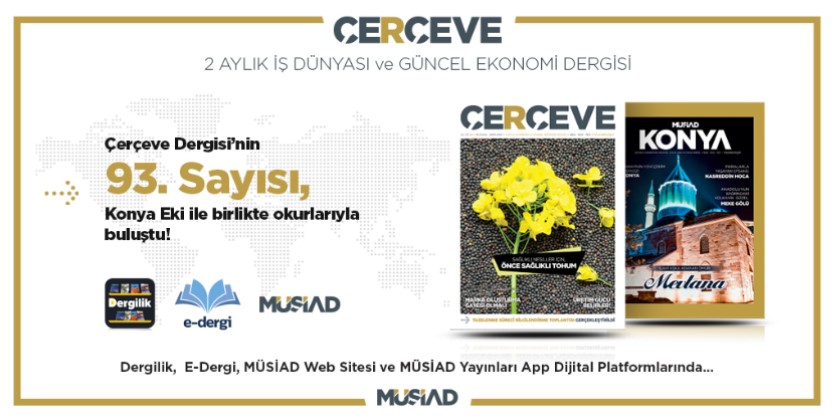 ÇERÇEVE DERGİSİ 93.SAYISI YAYINLANDI