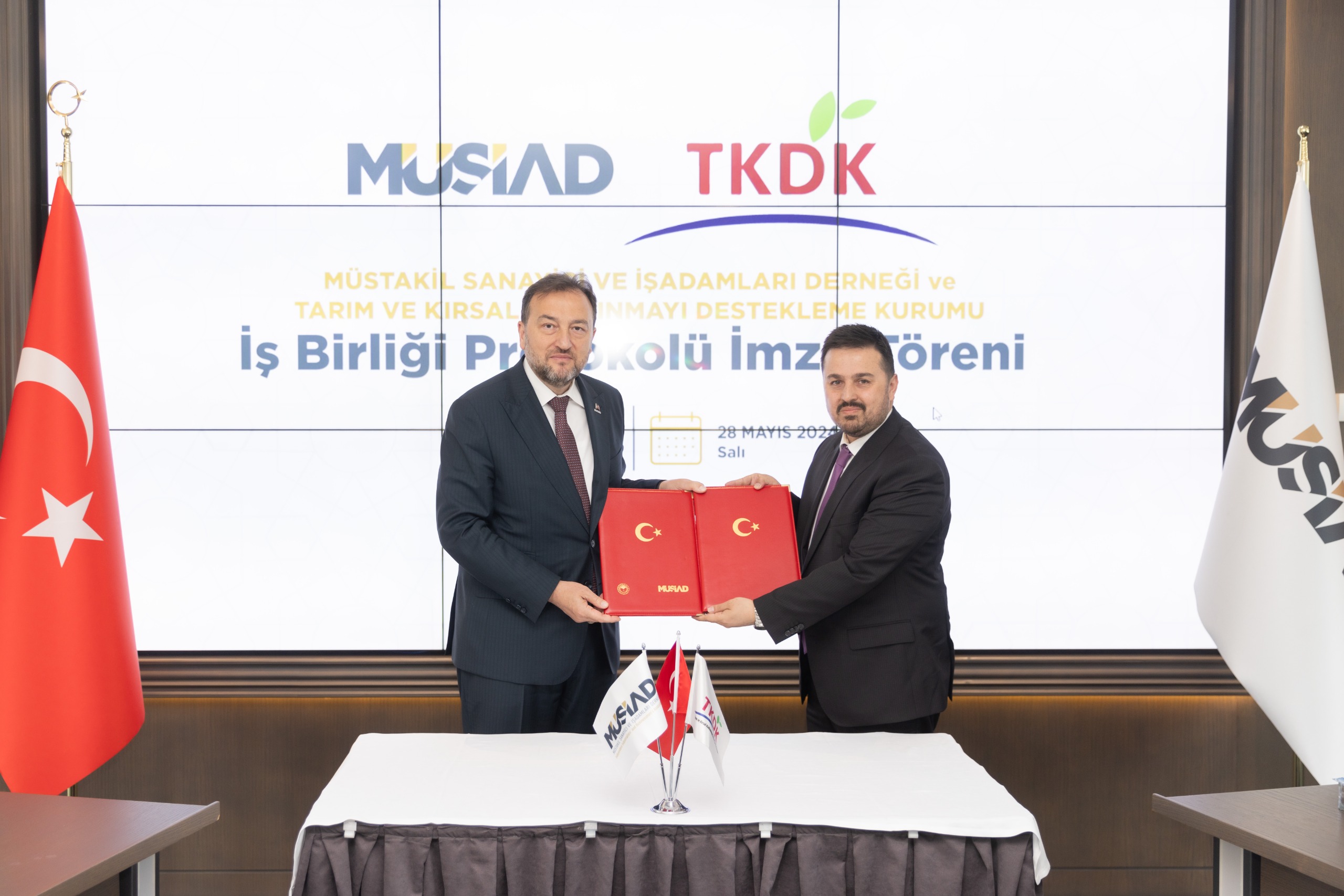 MÜSİAD VE TKDK ARASINDA İŞ BİRLİĞİ PROTOKOLÜ İMZALANDI