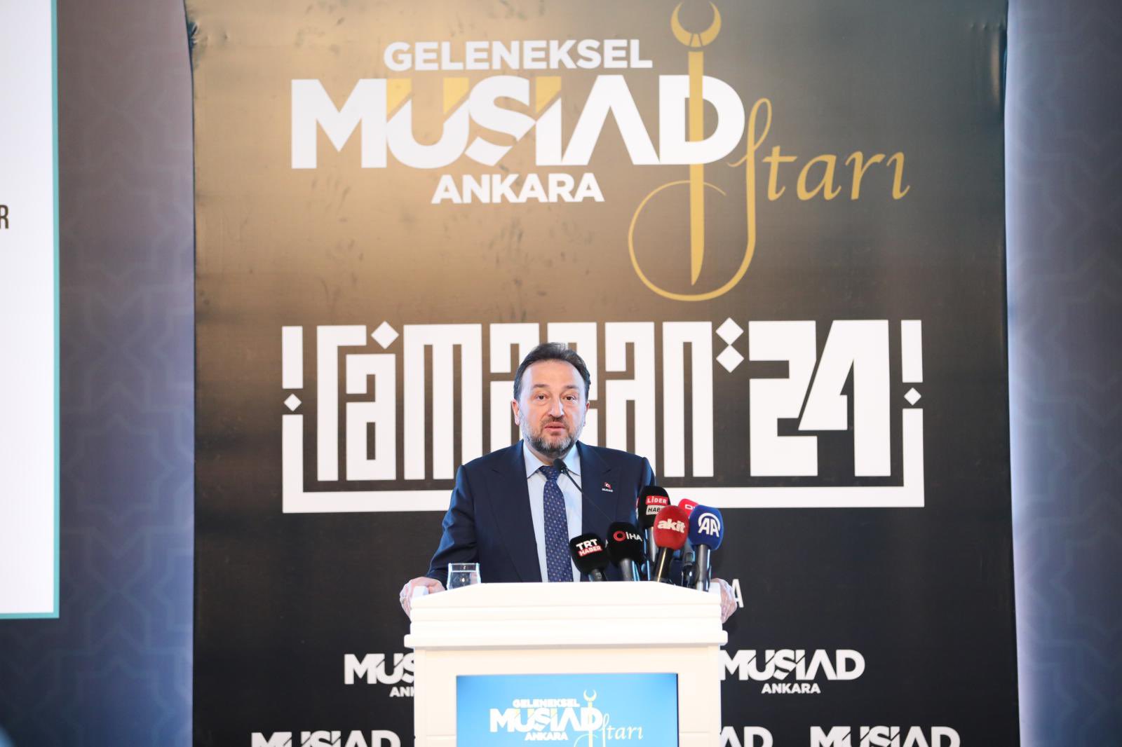 MÜSİAD ANKARA GELENEKSEL İFTAR PROGRAMI GERÇEKLEŞTİ